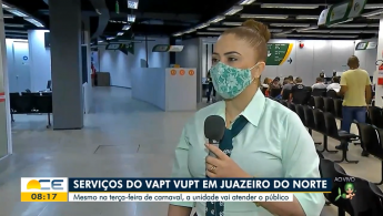 Mesmo na terça-feira de carnaval, a unidade vai atender o público